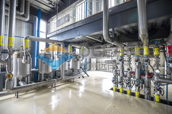 โรงงานผลิตน้ำมันพืชไฟฟ้า 380V สำหรับการกลั่นและแปรรูป 3 เฟส