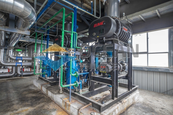อุปกรณ์สกัดน้ำมันปาล์มอัตโนมัติ 200 - 500TPD พร้อมตัวทำละลาย