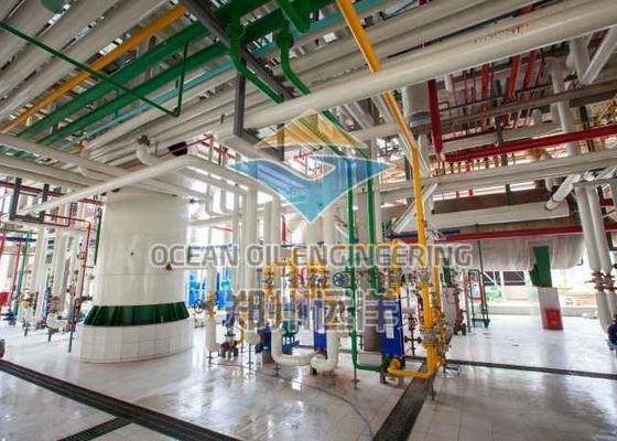 โรงงานปรับสภาพน้ำมันสแตนเลสพร้อมการควบคุม PLC อุณหภูมิที่กำหนดเอง