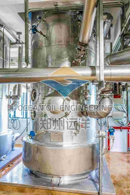500TPD PLC อุปกรณ์กลั่นน้ำมันบริโภค ISO9001 สำหรับการแปรรูปน้ำมันถั่วเหลือง