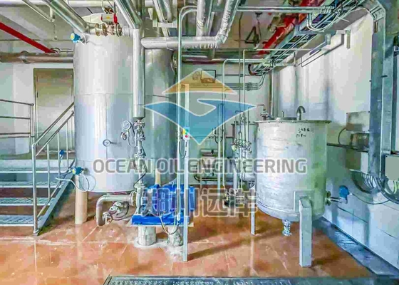 โรงกลั่นน้ำมันบริโภคต่อเนื่องอัตโนมัติเต็มรูปแบบ 10-5000 TPD สำหรับการแปรรูปน้ำมัน