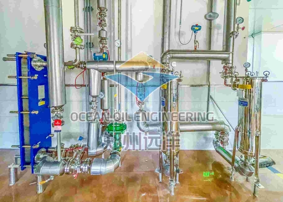 การกลั่นน้ำมันบริโภคอัตโนมัติแบบต่อเนื่องโรงงาน 3 เฟสเครื่องขนาดเล็ก 380V / 440V