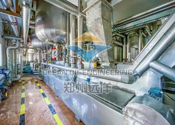 อุปกรณ์โรงสีน้ำมันอัตโนมัติ SS Material Water Cooling PLC Control