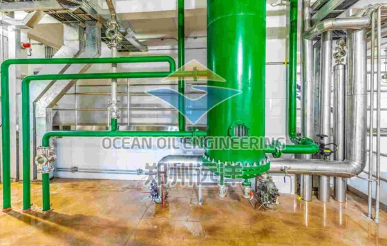 โรงงานกดเมล็ดพืชน้ำมันสแตนเลส 380V 1500 ตันพร้อมระบบควบคุม PLC