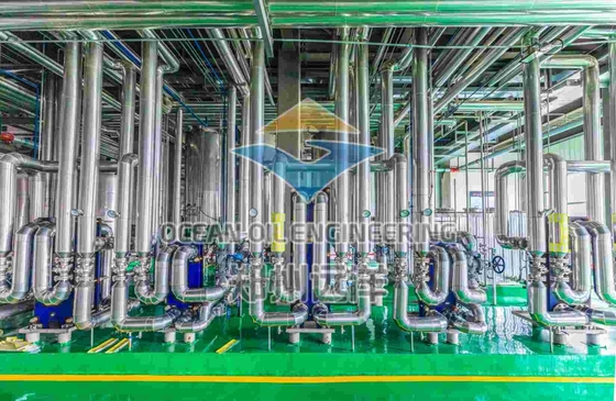 เครื่องชําระน้ํามันดิบเทคโนโลยีที่ทันสมัย 5000 TPD 440V ด้วยอัตโนมัติเต็ม