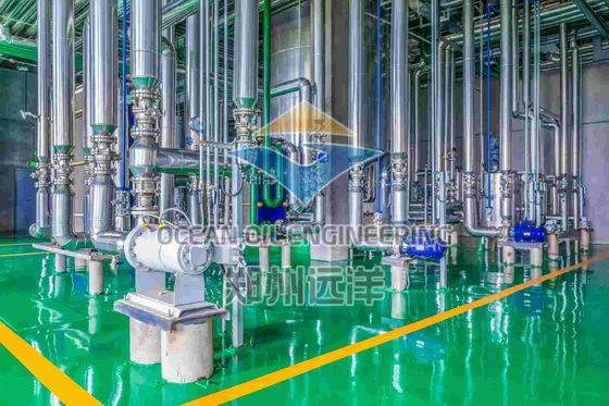 อุปกรณ์การผลิตไบโอดีเซลประหยัดพลังงาน PLC 380V สําหรับอุตสาหกรรม