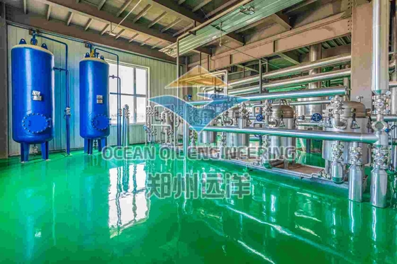 PLC การควบคุม อุปกรณ์ล้างน้ํามันกิน 200 - 500TPD ความจุ การรับรอง ISO9001