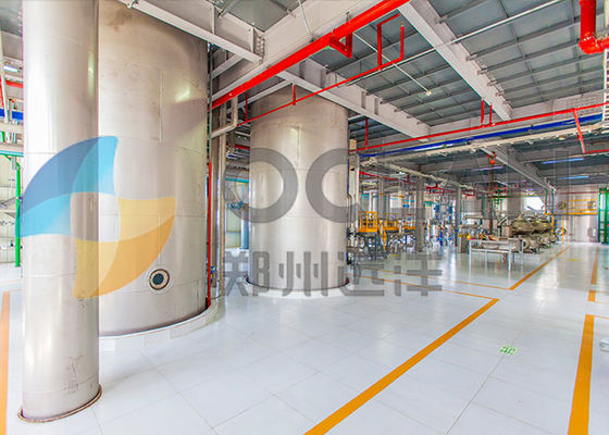 เทคโนโลยีที่จดสิทธิบัตรอุปกรณ์การกลั่นน้ำมันพืช 30-1500TPD