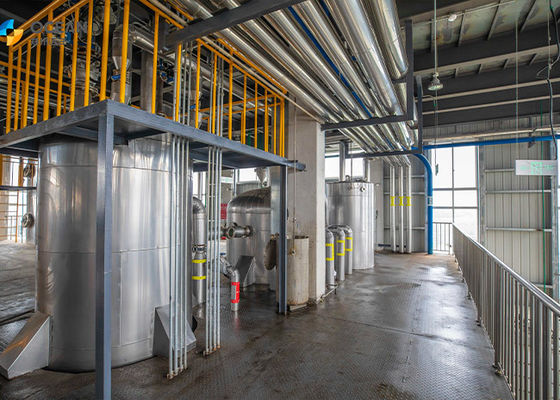 Fractionation Dewaxing สายการผลิตน้ำมันปรุงอาหารแบบอัตโนมัติ