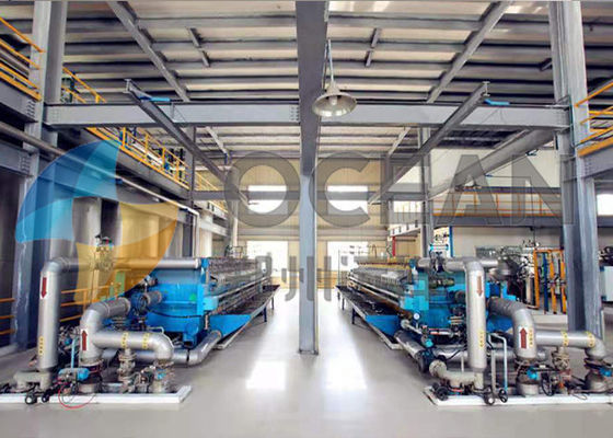 น้ำมันเรพซีด Winterization Dewaxing Fractionation Equipment เสียงรบกวนต่ำ