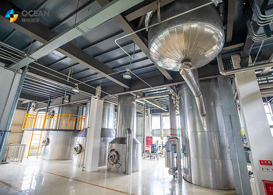 อุปกรณ์การกลั่นน้ำมัน เครื่อง Decoloring เครื่องกลั่นสูญญากาศ