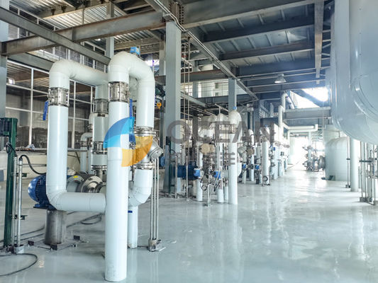 น้ำมันปรุงอาหารพืชโรงกลั่นน้ำมันพืช ISO9001 ระบบอัตโนมัติสูง