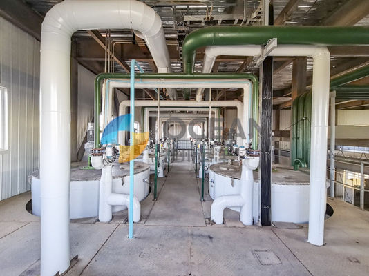 1000-1500T / วัน โรงกลั่นน้ำมันพืชขนาดเล็กที่บริโภคได้ 380V 440V