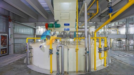 อุปกรณ์โรงกลั่นน้ำมันปาล์ม CS ขนาดเล็กพร้อมถังลอกกาว