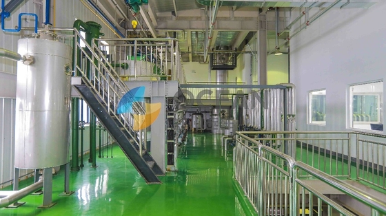 โรงงานปรับสภาพน้ำมันเคมีพร้อมระบบควบคุมแรงดัน PLC