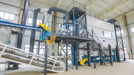 DCS Control Oil Pretreatment Machine โรงงานเหล็กกล้าไร้สนิม