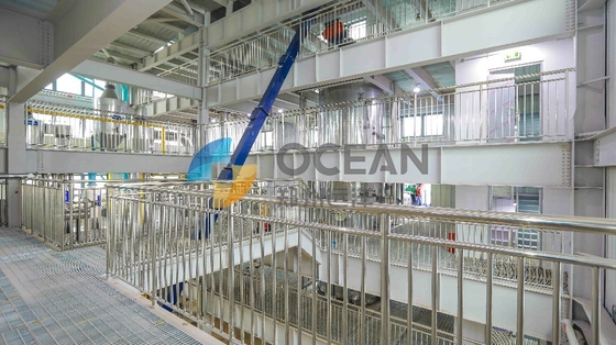 โรงกลั่นน้ำมันพืชปรุงอาหาร 1500TPD OEM ประหยัดพลังงาน