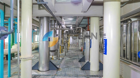 อุปกรณ์โรงกลั่นน้ำมันปาล์ม CS ขนาดเล็กพร้อมถังลอกกาว