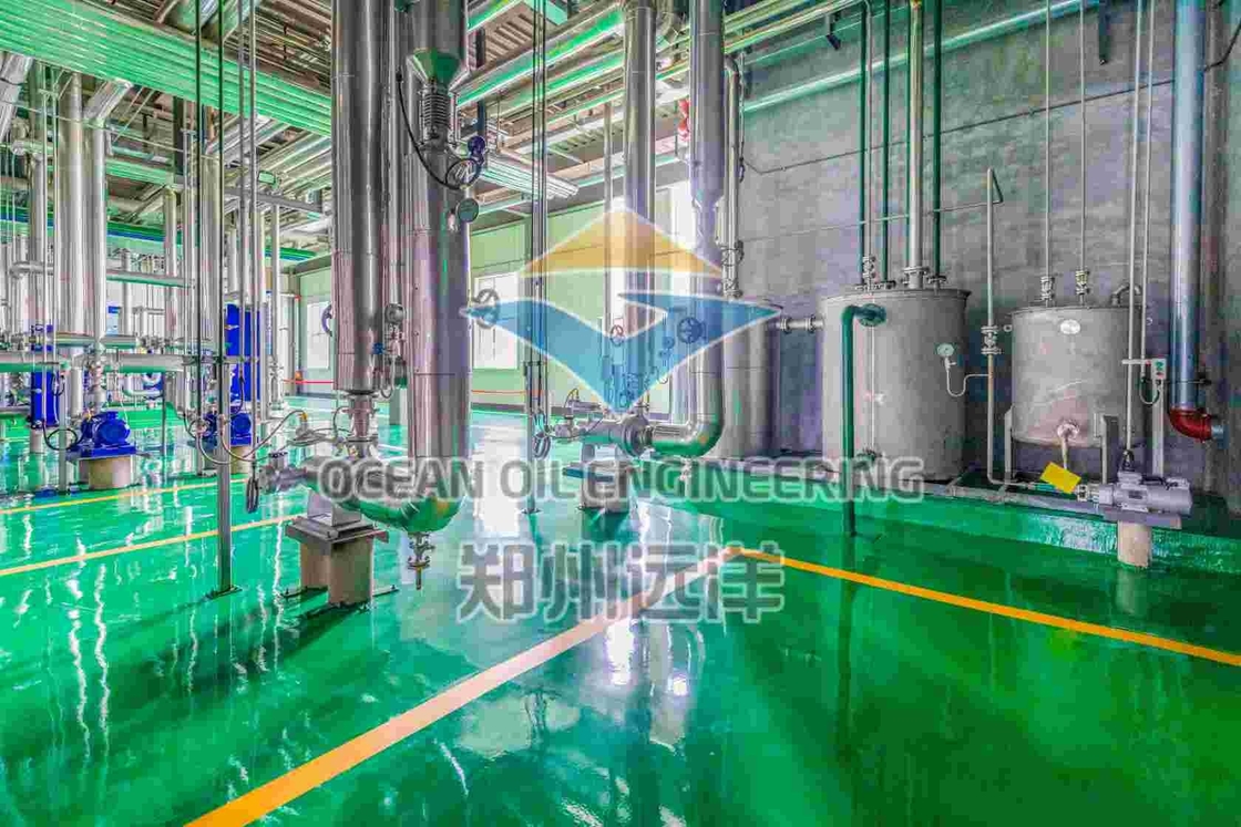 เครื่อง DTDC อุปกรณ์การสกัดน้ํามันกินสําหรับน้ํามันเมล็ดข้าวโพด
